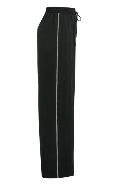 Yaya Woven wide leg trousers, L32, Contrast Stitching