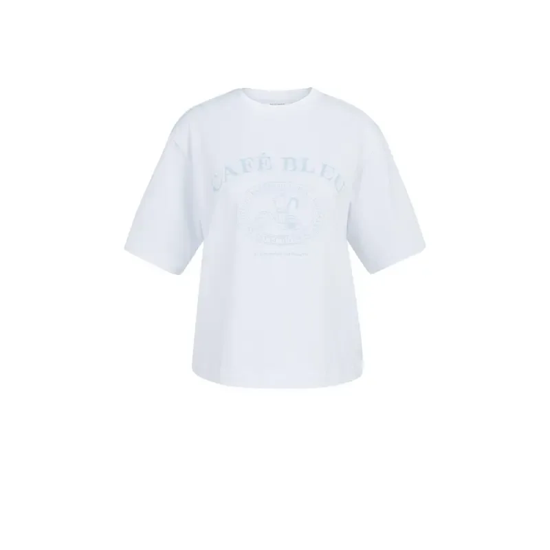 T-shirt Licht Blauw