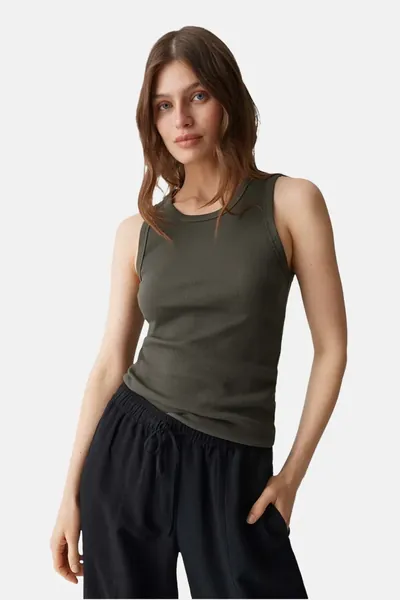 OPUS Top ILESSO dunkelgrün 36