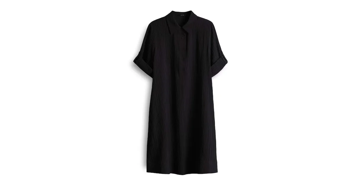 Vestidos camiseiros 'Womara' preto