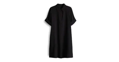 OPUS Vestidos camiseiros 'Womara' preto