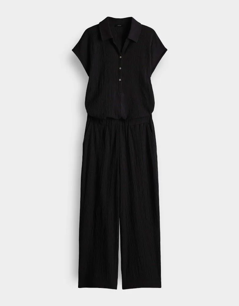 MELTI POLO Relaxed Jumpsuit in Crash Optik