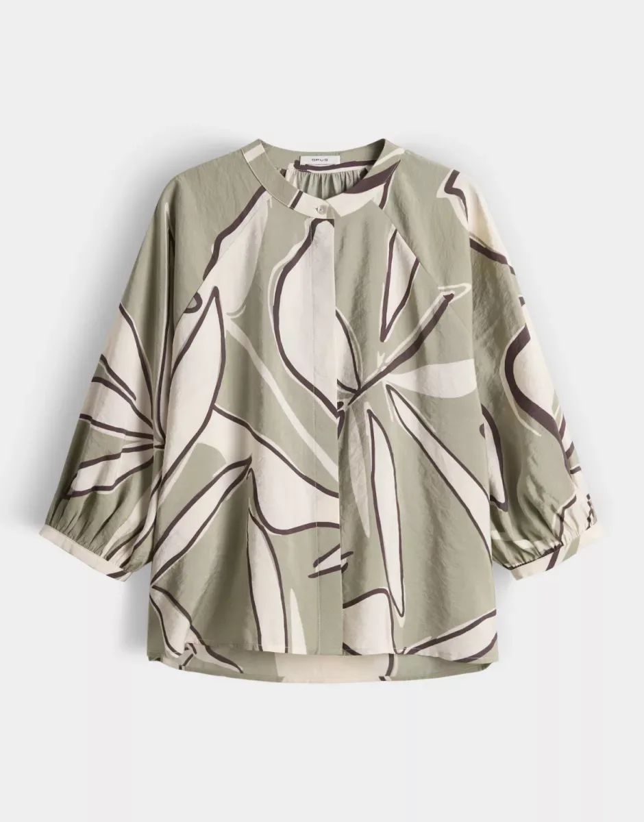 Bluse Damen Modal grün