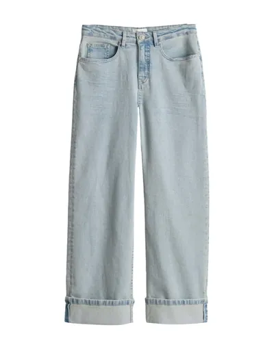 OPUS Jeans Straight Fit MIVA BREATH hellblau 44 / L28