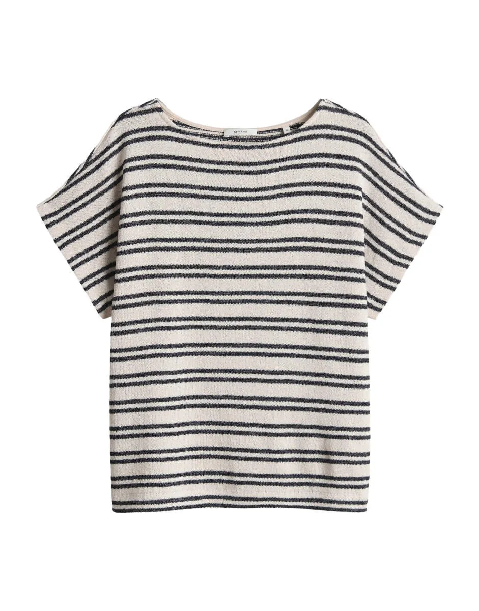 OPUS Strickshirt Damen Viskose mehrfarbig