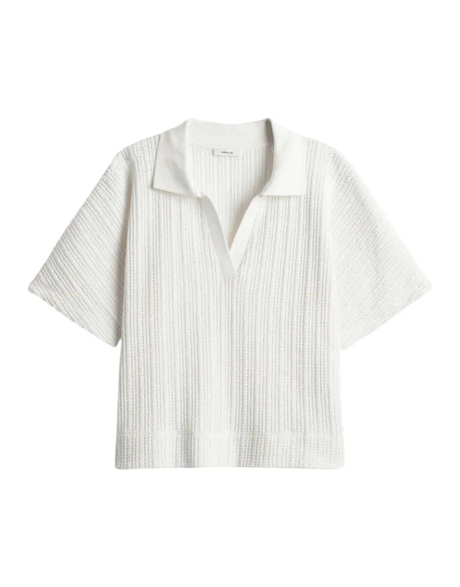 OPUS Poloshirt SEPOKO weiss 36