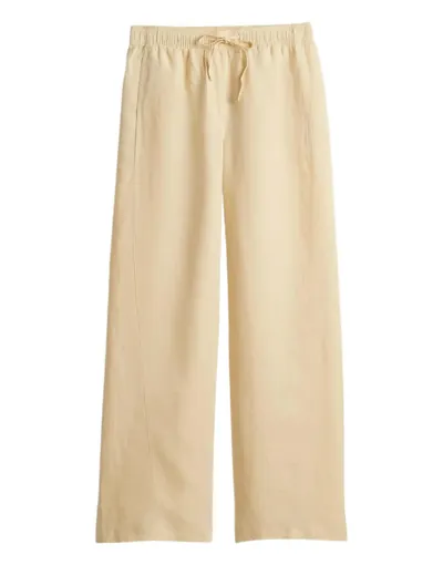 OPUS Leinenhose Wide Leg MILENI RESORT braun 34
