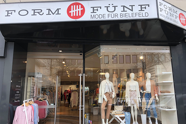 Form Fünf, Damenmode, Boutique in Bielefeld